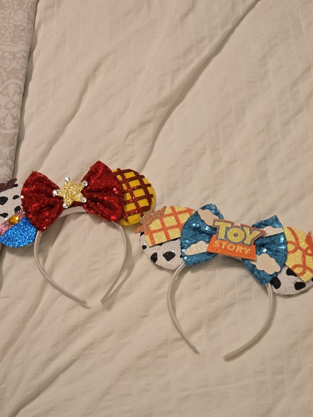Set Of 2 Toy Story Themed Mickey Ear Headbands